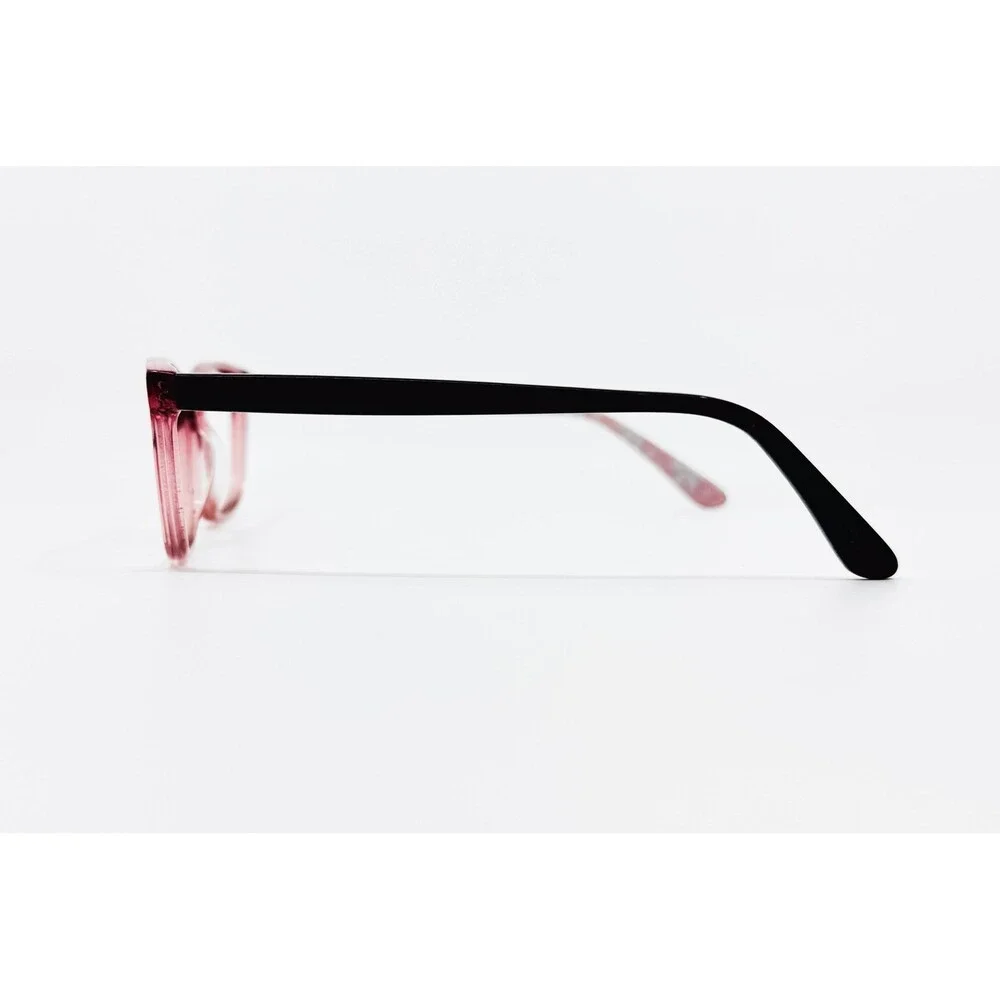 Pez Eyewear Glasses Frames Crystal Pink PE 002 Floral Star Detail 48-16-125